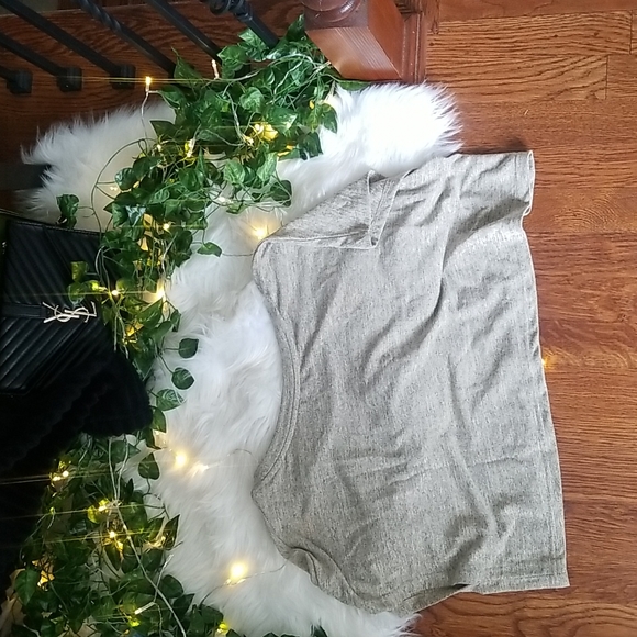 Fashion Nova Netflix and chill Khaki crop top size 3X new with tags - Picture 6 of 6